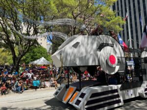 cars in Houston's Art Car Parade