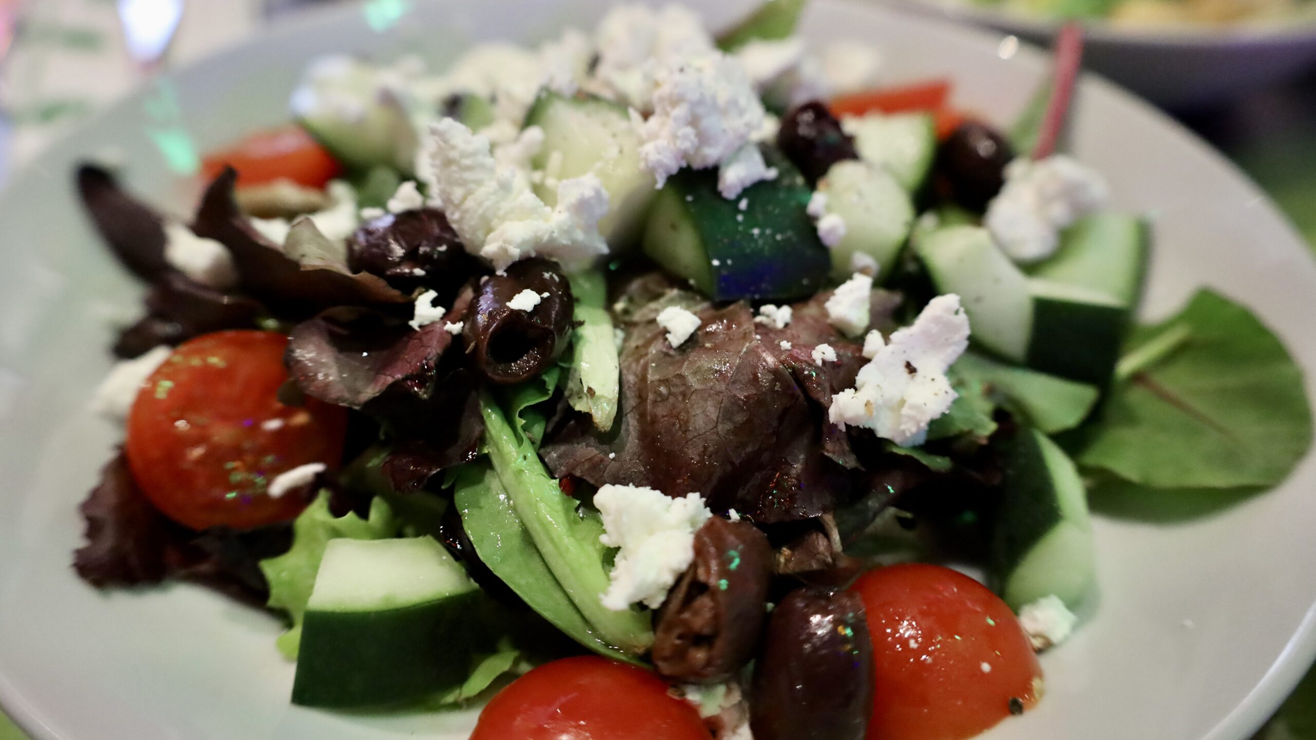 Greek salad at Piola