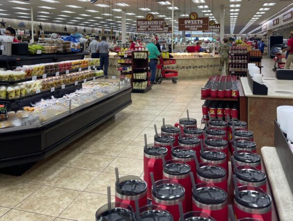 interior of a Buccees retail store